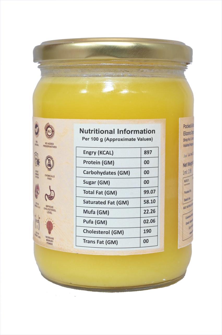 A2 Gir Cow Ghee 1ltr